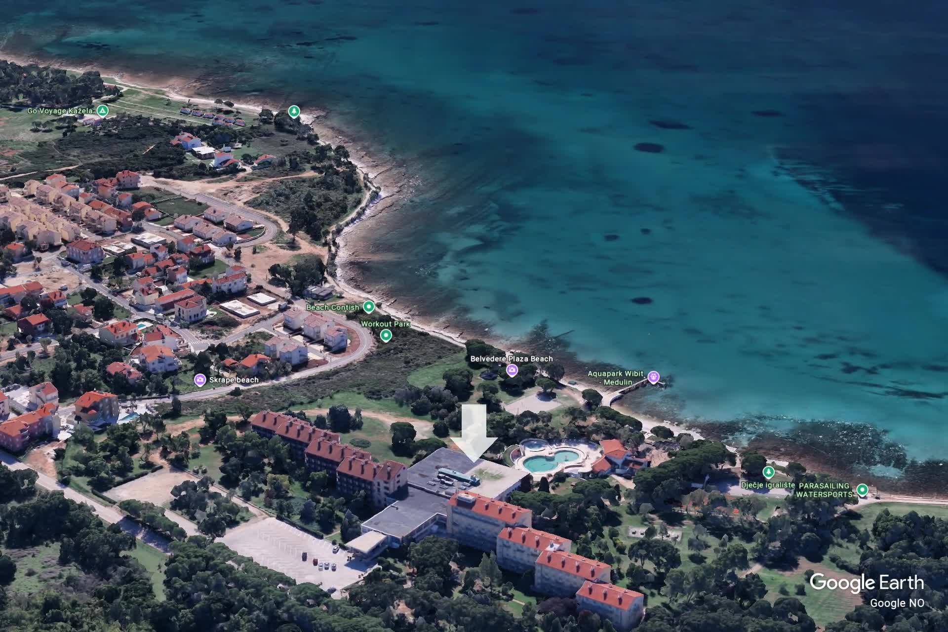 Video: Park Plaza Belvedere, Pula, Kroatia | napsu.fi